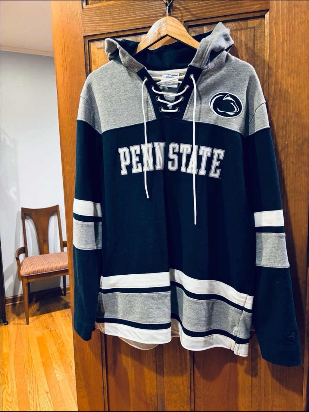 Champion Ncaa Penn State Hockey Jersey Hoodie
